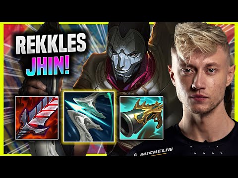 REKKLES IS A GOD WITH JHIN! - KC Rekkles Plays Jhin Top vs Ezreal! | Season 2022