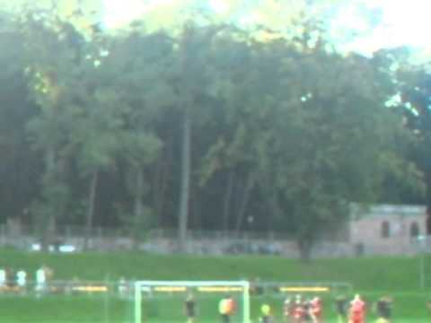 Mecz pucharowy Piliczanka Pilica - Spójnia Osiek ( gol Węglarza).AVI