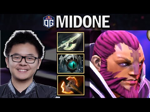 OG.MIDONE ANTI-MAGE WITH HALBERG - DOTA 2 7.27 GAMEPLAY