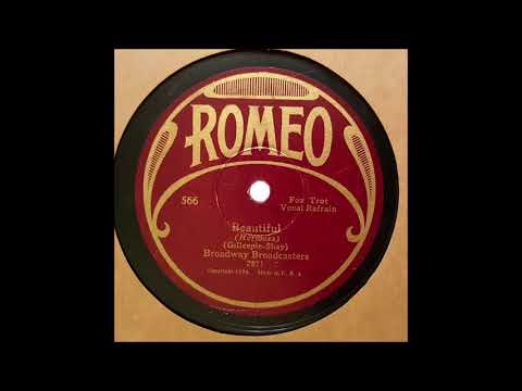 Broadway Broadcasters-Beautiful
