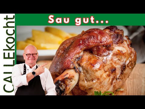 So wird deine Schweinshaxe wie im Wirtshaus richtig knusprig!