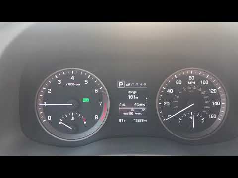 2016 Hyundai Tucson Service-Erinnerung zurücksetzen