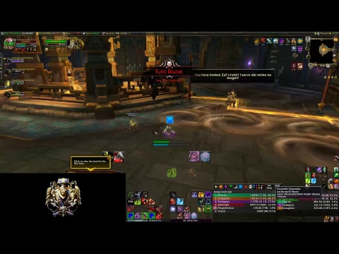 LHWM M+ 8.0: King's Rest+10 (01.11.18) - tank PoV - Fortified/Bursting/Quaking/Infested