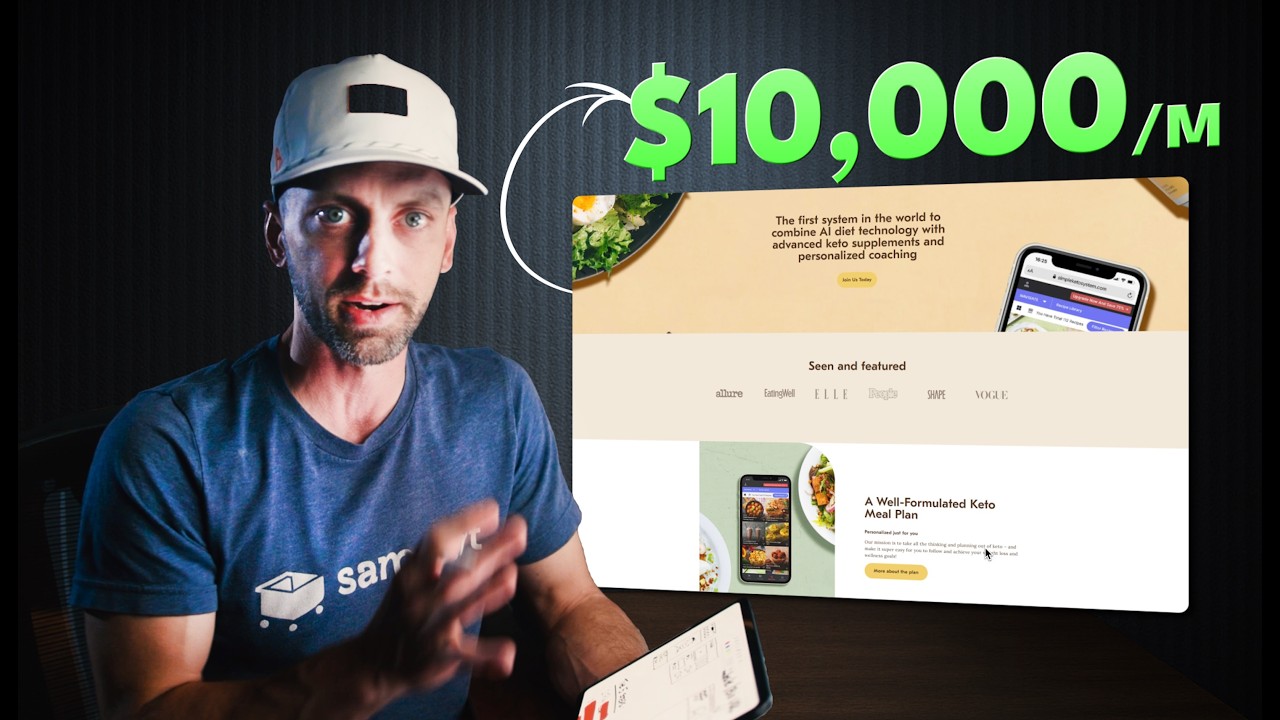 How This "1 Page" Website Makes $10,000/Month