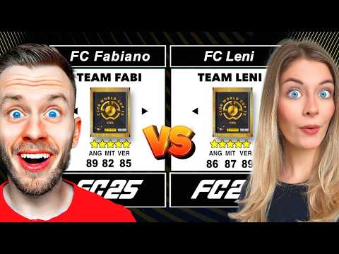 FC Fabiano vs FC Leni - ABER FUSSBALL STICKER bestimmen unsere Teams! 🤩🔥