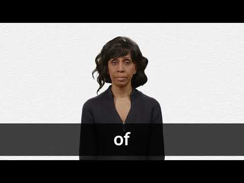 How to pronounce OF in American English