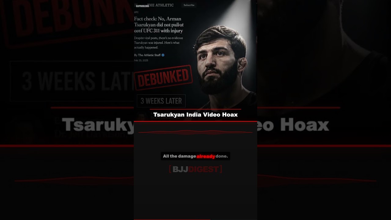 Tsarukyan India Video: How a Hoax Beat Verification #Shorts