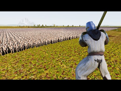 SUPER KNIGHT FREES HIS LANDS FROM THE FORCES OF EVIL. Ultimate Epic Battle Simulator 2. uebs 2