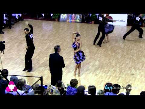 Maxim Putryk - Tereza Blazkova, Czech national latin championship 2013, 1. round - chachacha
