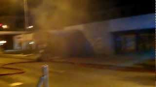preview picture of video 'Incendio alla COOP di Mendrisio'