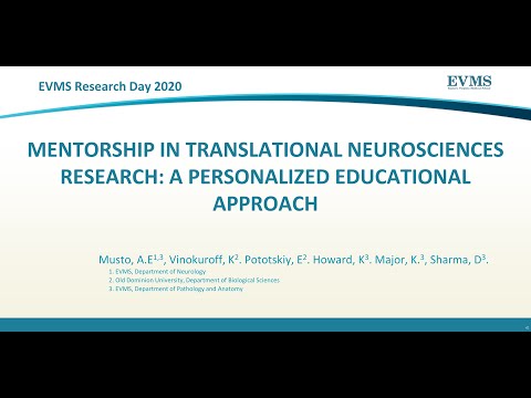 Thumbnail image of video presentation for Mentorship In Translational Neurosciences Research: A Personalized Educational Approach