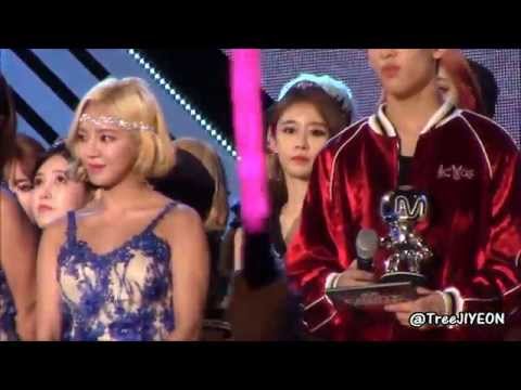 [FanCam] 20150827 JIYEON (T-ARA) : KAIST Mcountdown ending stage