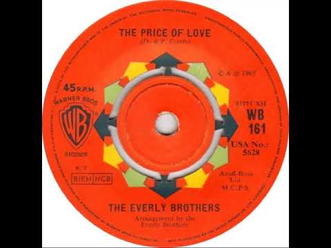 UK no. 1, (223) The Everly Brothers - The Price Of Love