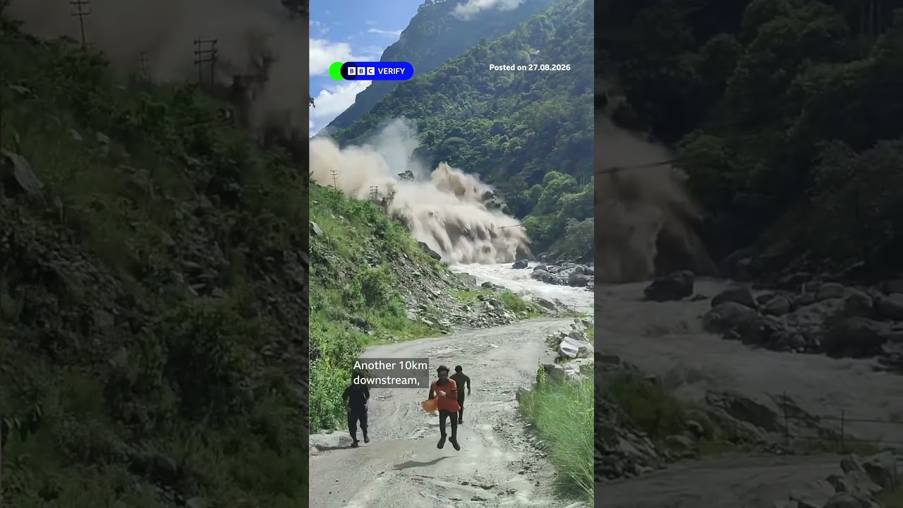 Flash floods sweep Nepal and Tibet border region, killing dozens and destroying villages