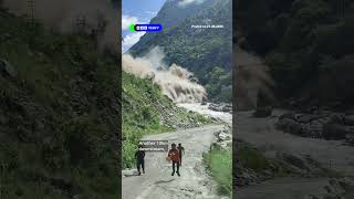 Flash floods sweep Nepal and Tibet border region, killing dozens and destroying villages