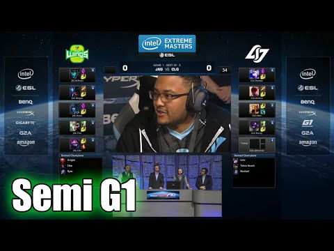 CLG vs Jin Air Greenwings | Game 1 Semi Finals IEM San Jose LOL 2015 | CLG vs JAG G1 IEM