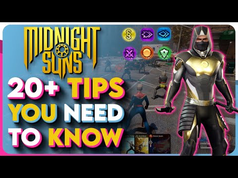20+ CRITICAL Midnights Suns Tips and Tricks! - Midnight Suns Beginners Guide