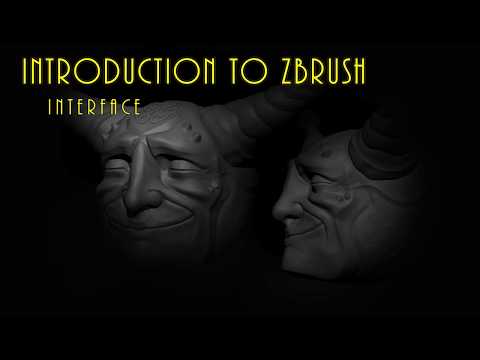 001 Introduction To ZBrush Interface