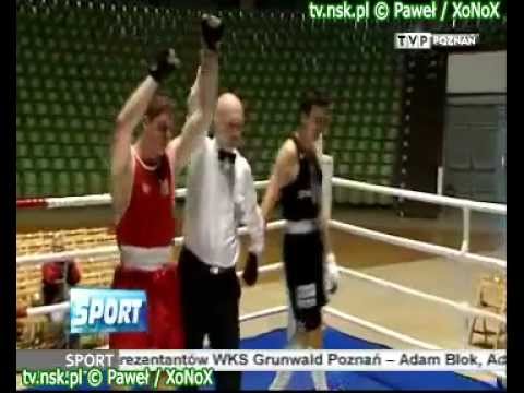 tv.nsk.pl 2012-03 Mistrzostwa Polski Seniorów w boksie - Poznań relacja nr 2 wyniki