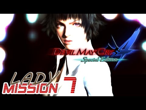 Devil May Cry 4 Special Edition Walkthrough - LADY Mission 7【60FPS】PS4