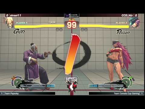 CC2014 USF4 3v3 WSF   Pepeday vs Canada Cup Gaming Gaming