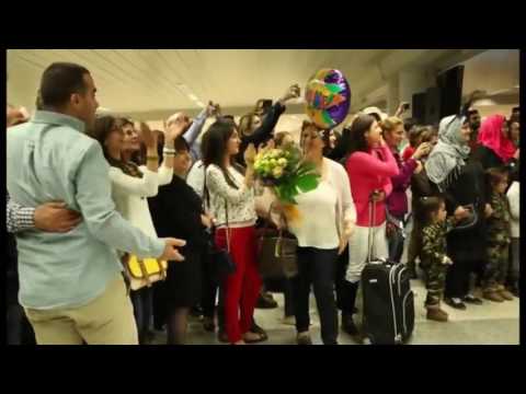 Bruno Mars Marry You Flash Mob Proposal Jacob and Eliane   Beirut Rafic Hariri International Airport