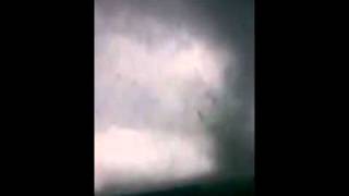 preview picture of video 'Tornado in Ujazd, Poland (no sound)'