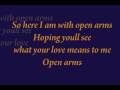 open arms lyrics