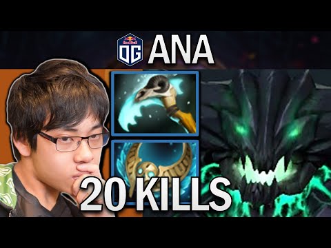 Outworld Destroyer Dota 2 Gameplay : OG.Ana with 20 Kills #dota #dota2