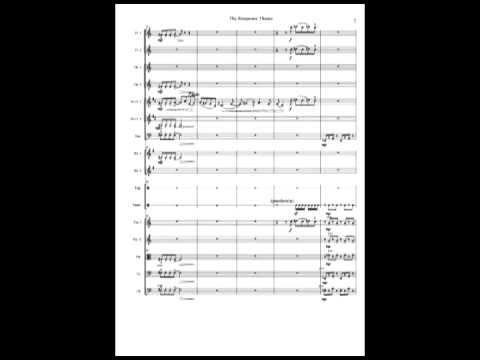 The simpsons theme (Orchestral arrangement)