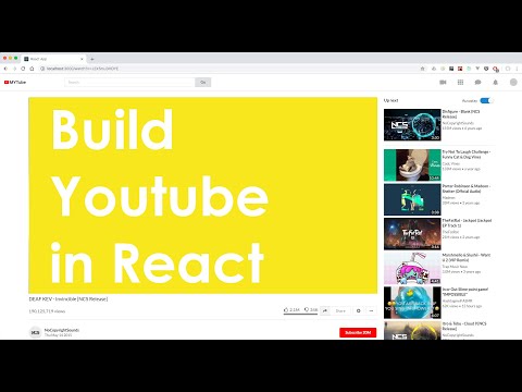 Build Youtube in React demo video