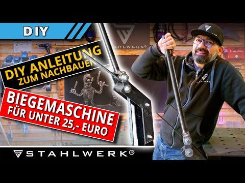 Biegemaschine für unter 25,- Euro zum Nachbauen einfach erklärt mit DIY Anleitung