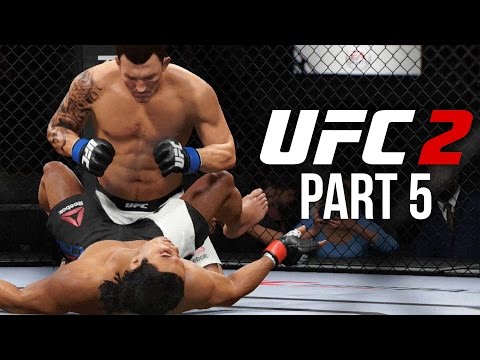 UFC 2 Gameplay Walkthrough Part 5 - DOWN TO THE JUDGES (Career Mode)