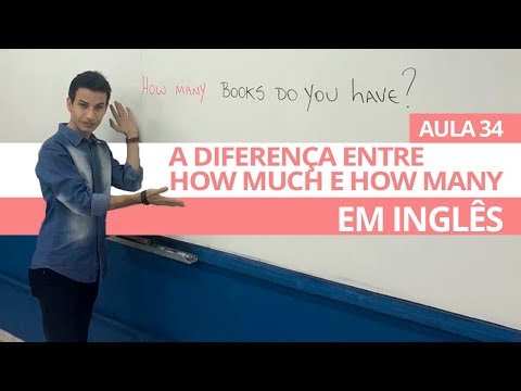 THE DIFFERENCE BETWEEN HOW MUCH & HOW MANY - CLASS 34 FOR BEGINNERS - PROFESSOR KENNY