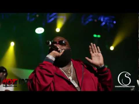 Rick Ross performing at Birthday Bash 17