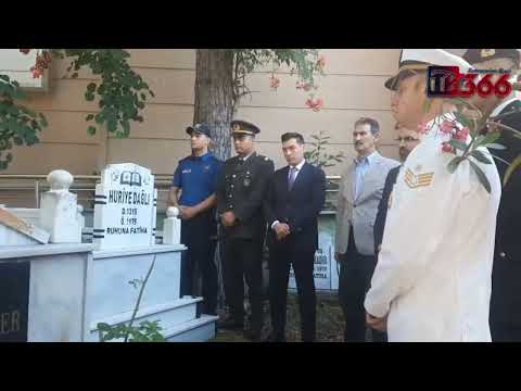 Cide’de 15 Temmuz kapsamında Şehitlik ziyareti gerçekleştirildi