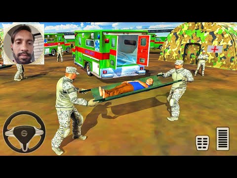 US Army Ambulance Driving - Rescue Driver Simulator E2 - Android Gameplay