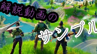 【Fortnite】依頼主様向けのサンプル動画