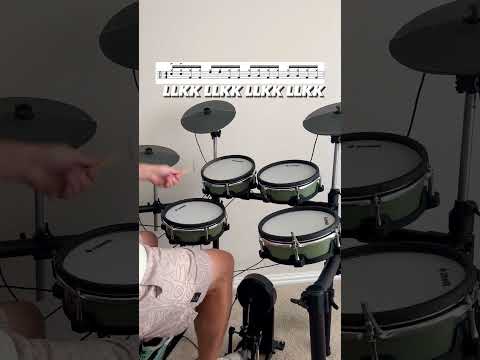 Donner DED-500 Electronic Drum Set Review: try this kick exercise 100BPM by@Theryanprim