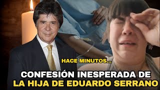 Actor Eduardo Serrano's daughter breaks down in tears for her father