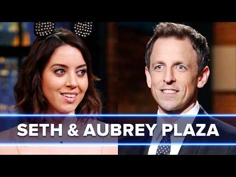 Aubrey Plaza Talks Retweeting the Haters and Voicing Grumpy Cat | Late Night Throwback