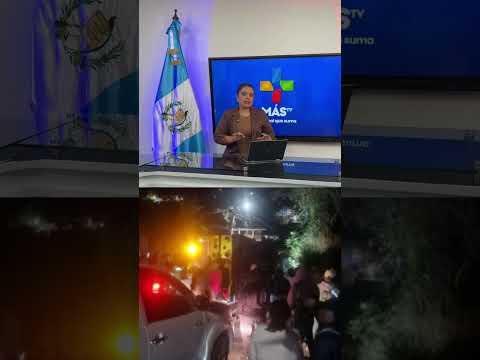 🚨Autobús pierde el control y vuelta en San Pedro Sacatepéquez🚨