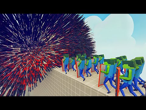 100x MINECRAFT ZOMBIE SHIELD + GIANT PIGMAN vs EVERY GOD - Totally Accurate Battle Simulator TABS