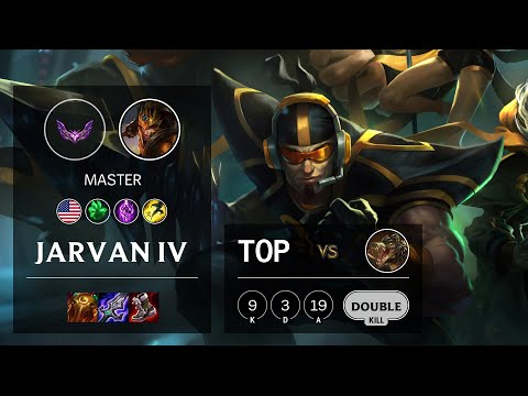 Jarvan IV Top vs Renekton - NA Master Patch 12.1