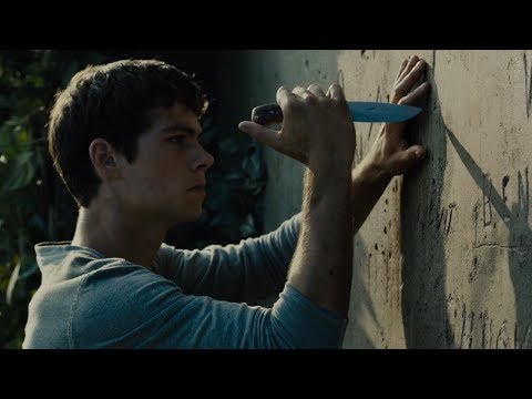 Thomas adds his name to the wall [The Maze Runner]