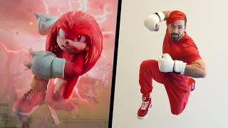 Stunts From KNUCKLES In Real Life (Sonic The Hedgehog) Screenshot