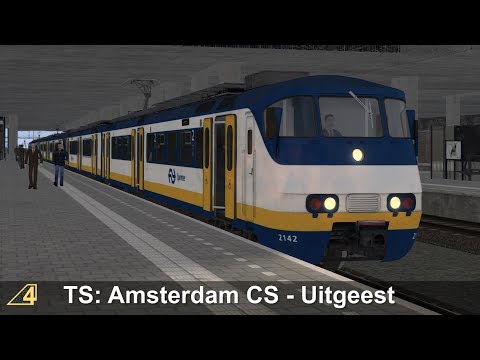 Train Simulator: Amsterdam Centraal - Uitgeest with NS SGMm