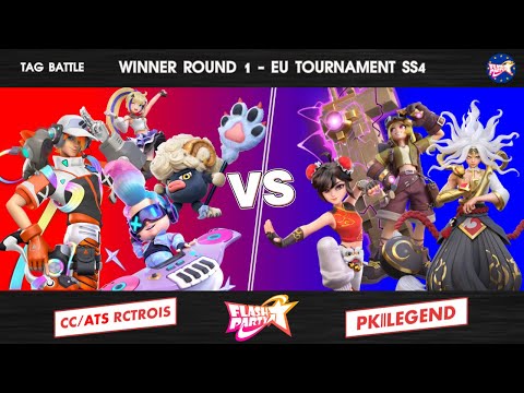 TAG BATTLE - Flash Party EU SS4 Winner round 1 - CC/ATS Rctrois VS PK Legend