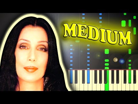 Believe - Cher piano tutorial