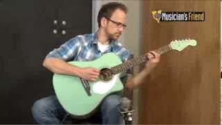 Video thumbnail for Fender Sonoran Acoustic-Electric  Dreadnought by Musician's Friend